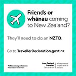 Family and friends coming to New Zealand
